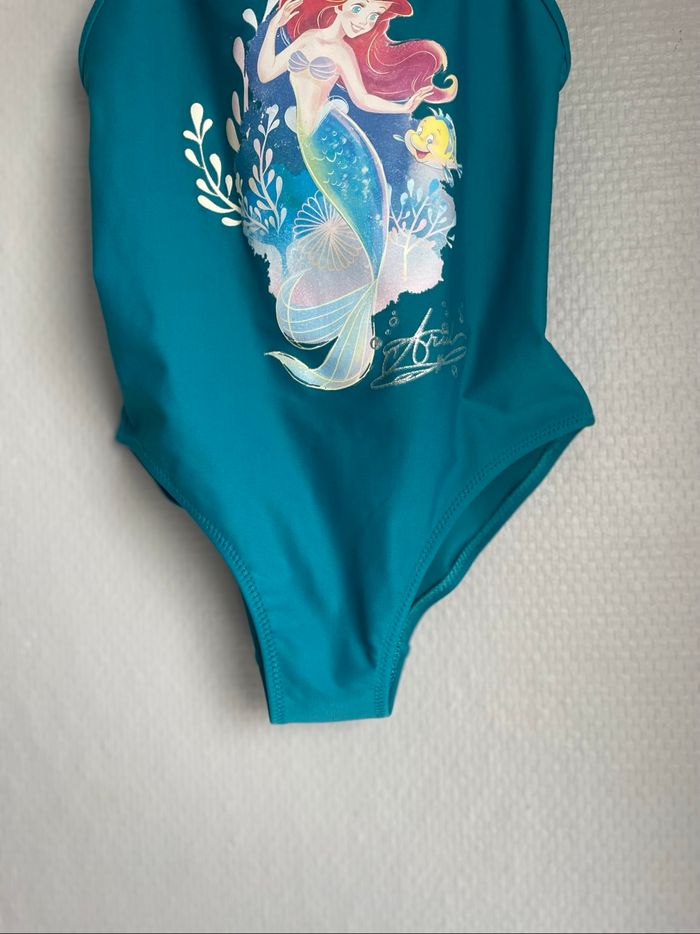 Maillot de bain 1 pièces bleu/ petite sirène gille 5 ans Disney /kiabi - photo numéro 3