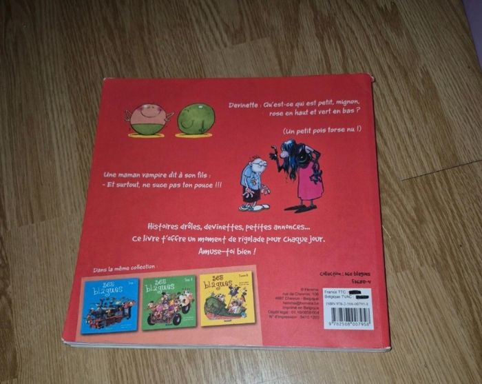 Livre 365 blagues inédites - photo numéro 2