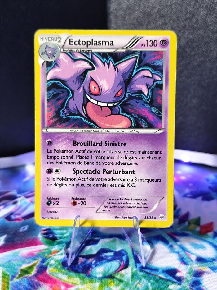 Carte pokémon 🇨🇵 Ectoplasma Holo 35/83 Génération XY