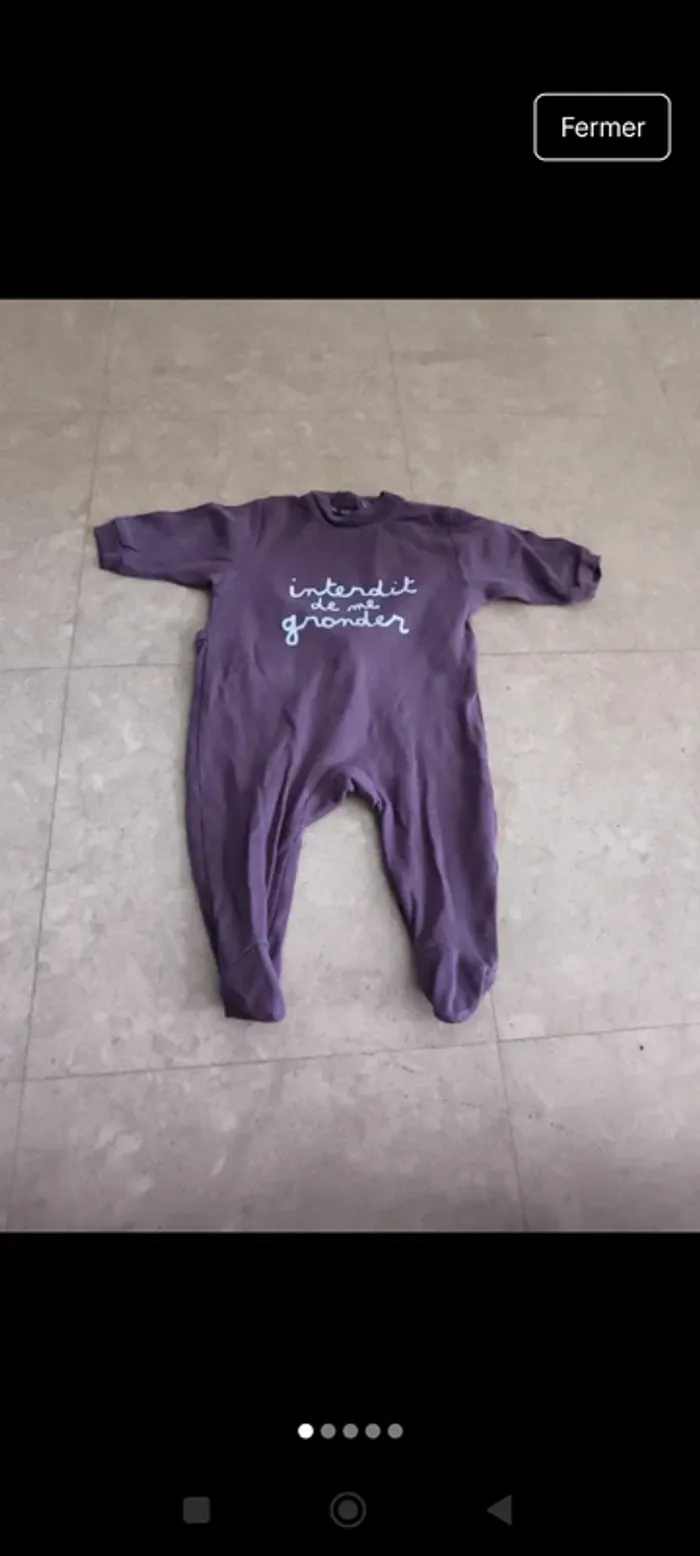 Lot pyjamas fin - photo numéro 4