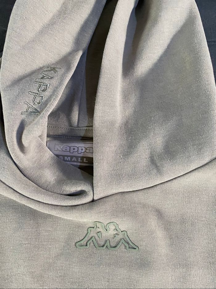 Sweet a capuche vert kappa taille S homme - photo numéro 2