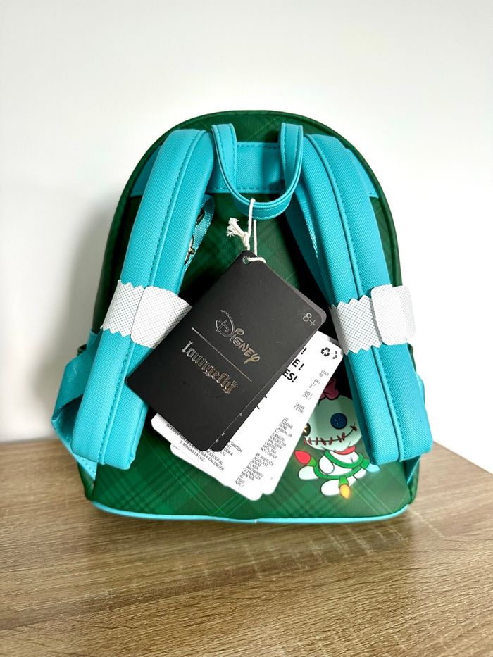 Sac Loungefly backpack Christmas Lights Stitch Light-up Disney - photo numéro 4