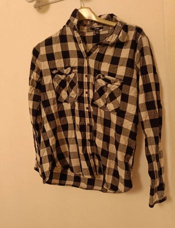 Chemise à Carreaux Bûcheron KIABI Taille S (36/38)