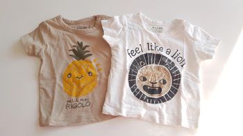 Lot de 2 tee-shirts Kiabi 1 mois