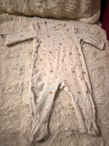 Pyjama en velours Kiabi