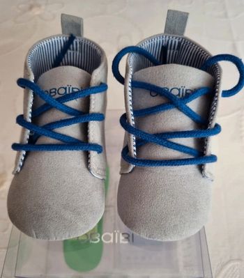 Chaussures Obaïbi 6/12 mois neuves