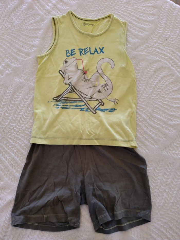 Lot été garçon 8 ans short t-shirt - photo numéro 2