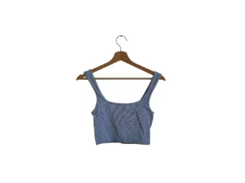 C60 top court bleu Zara M/L