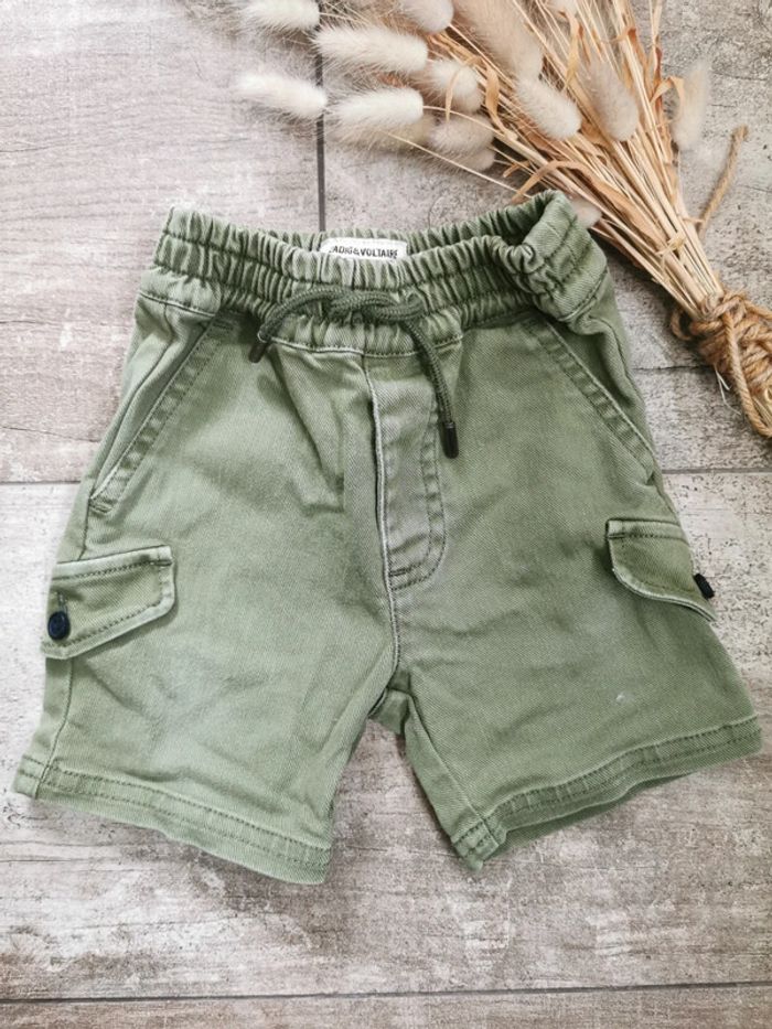 🌸Short kaki Zadig et Voltaire 9mois 71cm