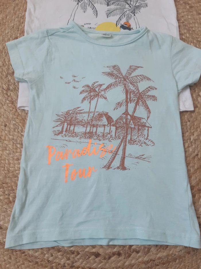 Lot de 2 tee-shirts Zeeman 110/116 cm - photo numéro 2