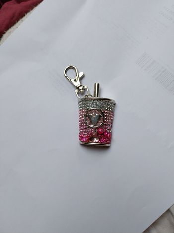 Porte-clés disney strass