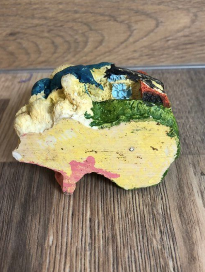 Sucre vintage couple de loups avec leur maison - photo numéro 3