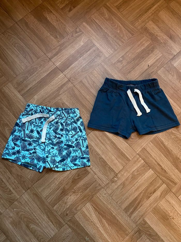 Lot de 2 short bleu taille 12 mois In Extenso