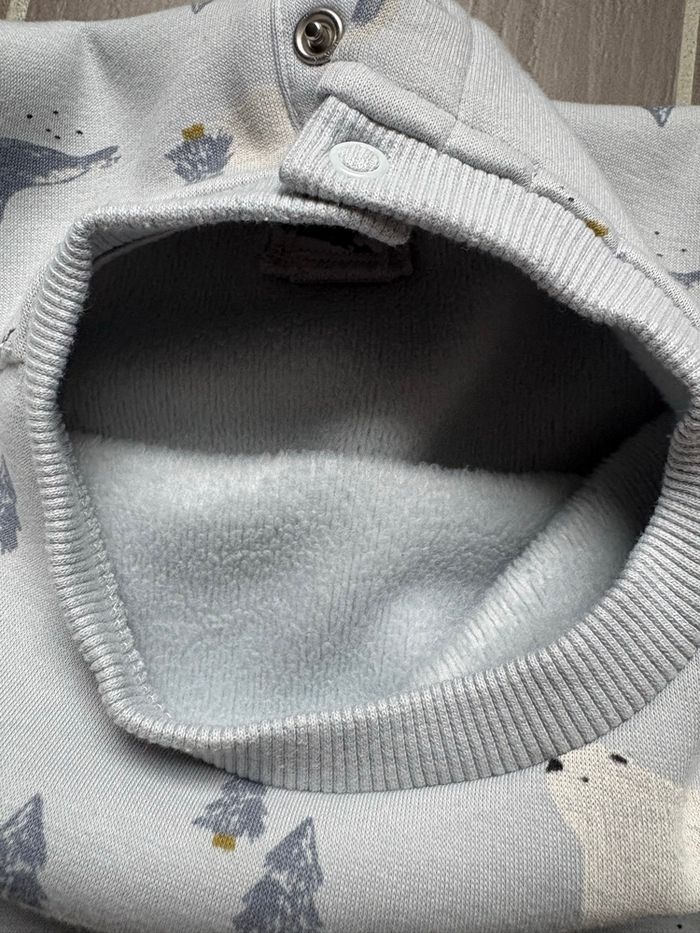 Sweat bleu clair Kiabi 18 mois - photo numéro 3