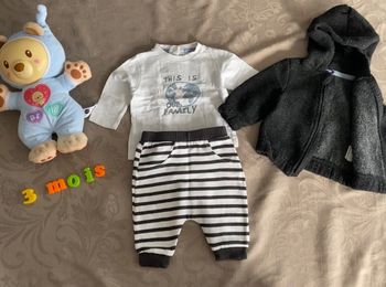 Ensemble 3 pièces 3 mois