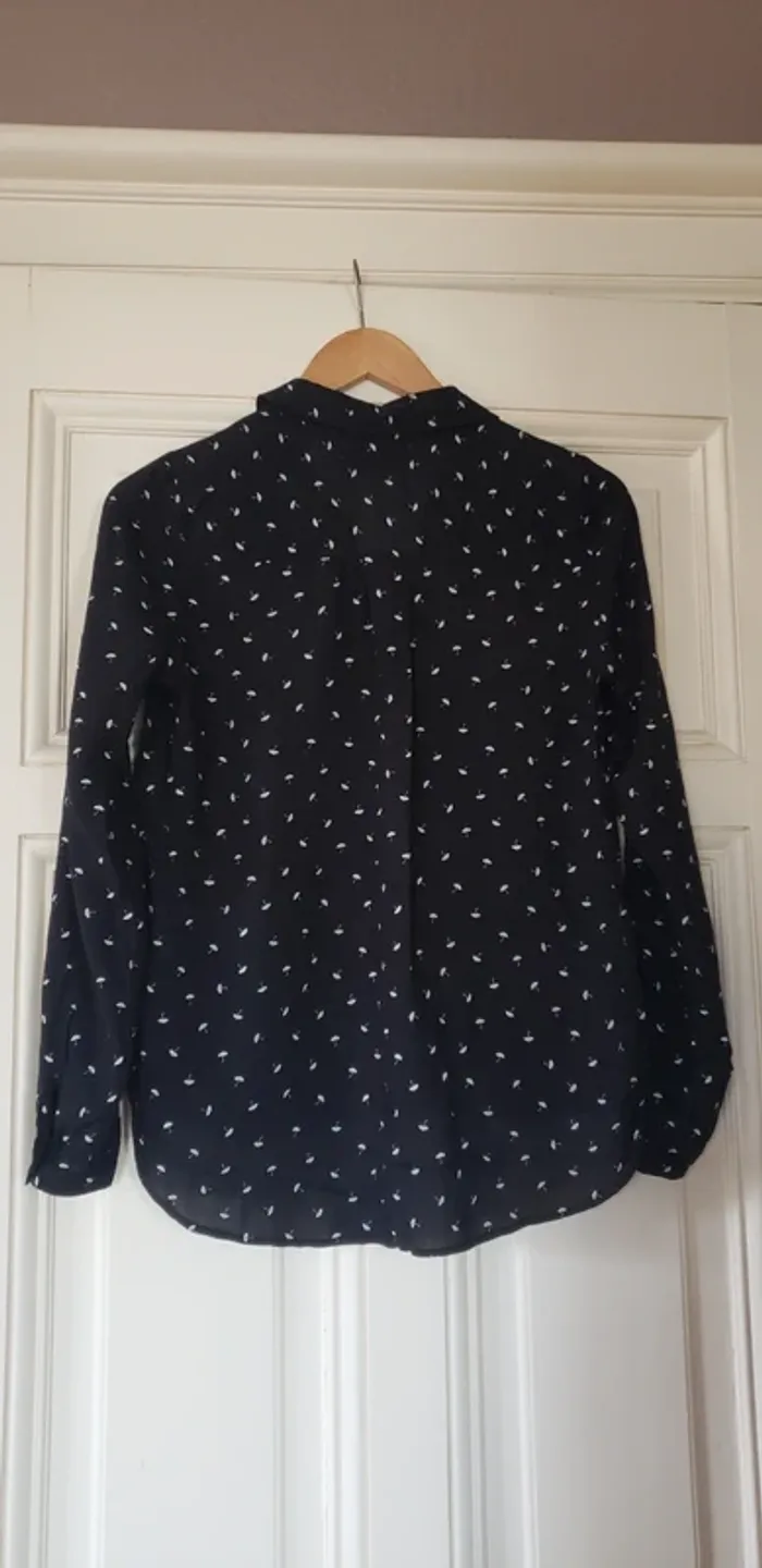 Chemise blouse noire femme légère élégante - photo numéro 6