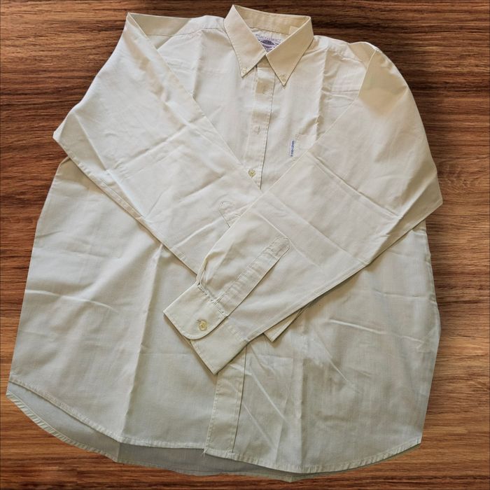 Chemise homme jaune clair – Taille 41/42 (L) - photo numéro 2