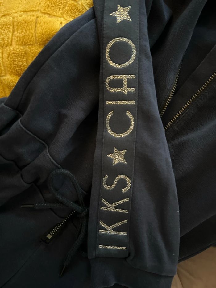 Combishort manches longues Marine "ti amo" 8 ans - IKKS - photo numéro 5