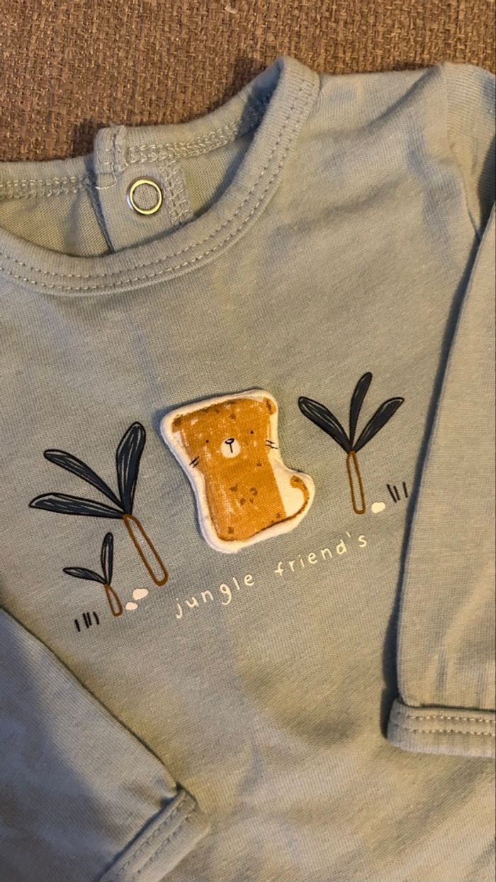 Lot de 2 pyjamas fins manches longues - photo numéro 4