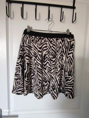 Jupe motif zebre