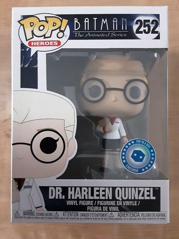 Figurine Funko pop Batman Dr Harleen Quuinzel 252 exclusive Neuve