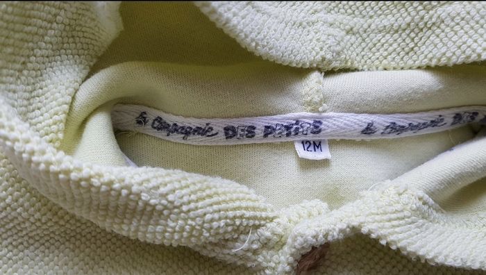 Gilet à capuche La compagnie des petits 12 mois - photo numéro 4