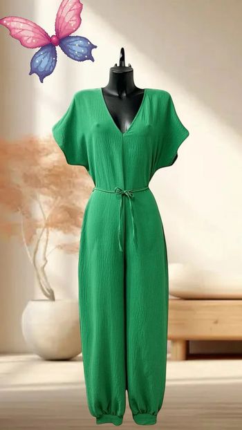 Sublime Combi unie verte taille unique