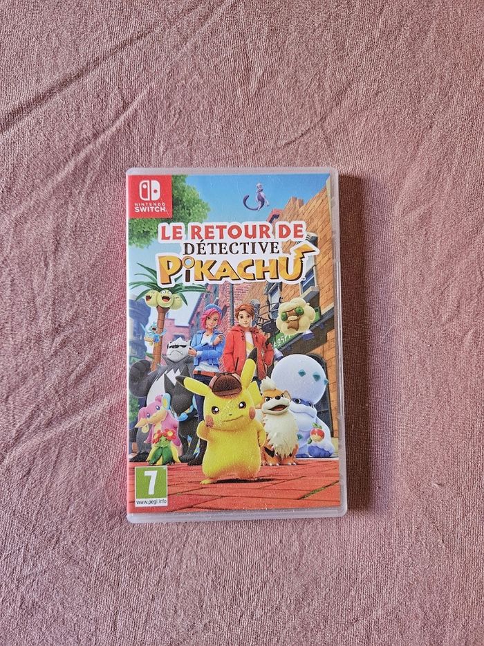 Jeu Nintendo Pokemon Détective Pikachu