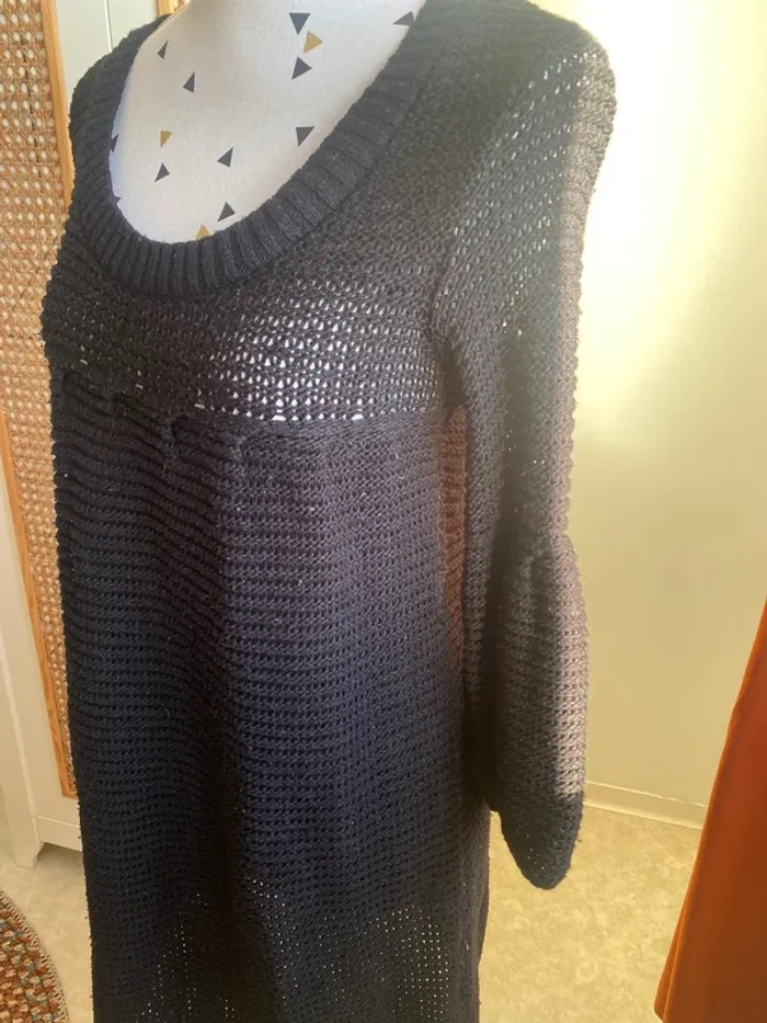 Robe bohème en laine - photo numéro 3