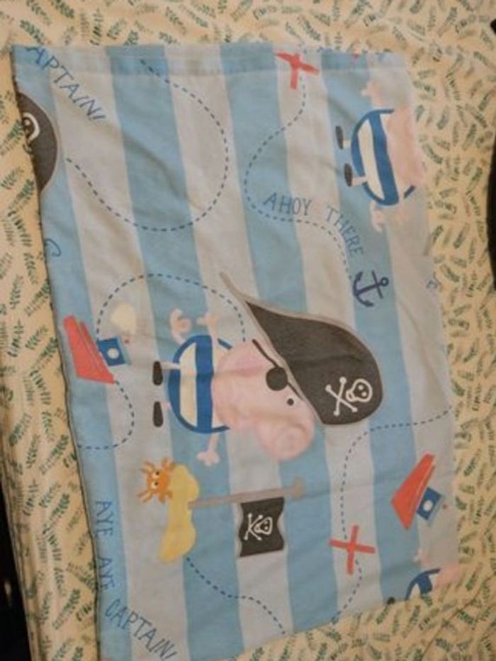 Parure de lit Georges piraté (peppa pig) lit 1 personne