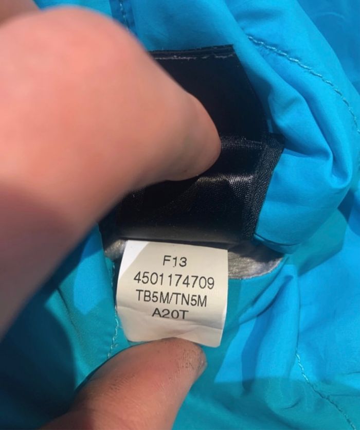 Polaire The North Face réversible 10/12 ans , bleu/gris - photo numéro 7