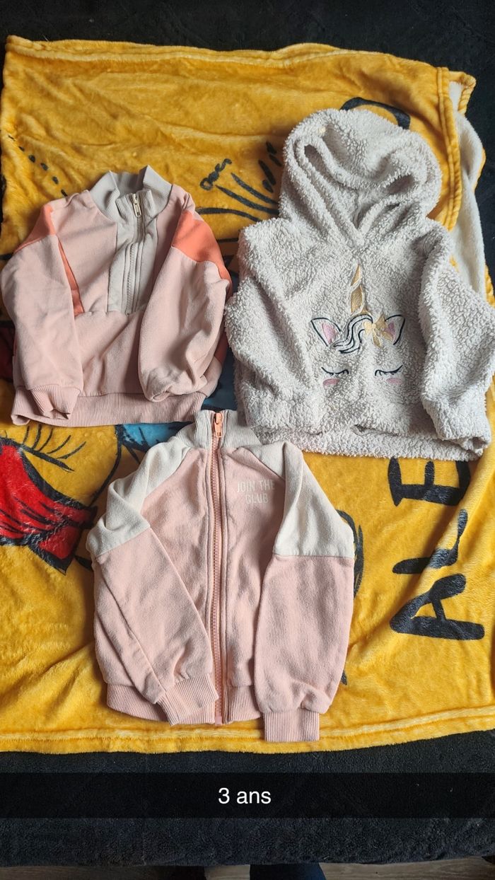 Pulls fille 3 ans