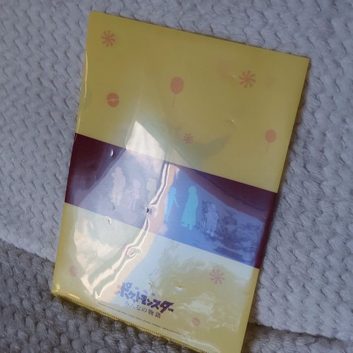 Pochette A4 japon Pokemon le film The Power of Us Pikachu eevee dossier pochette transparent - photo numéro 4