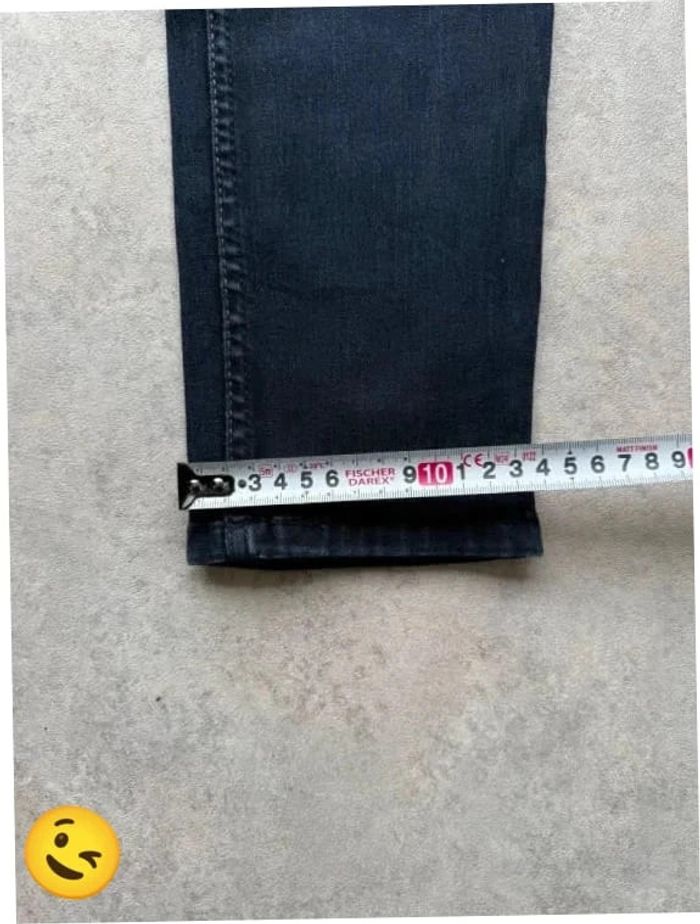 Jeans Levi's Demi Curve W27 FR36 L32 coupe skinny noir Femme Women pan532b - photo numéro 5