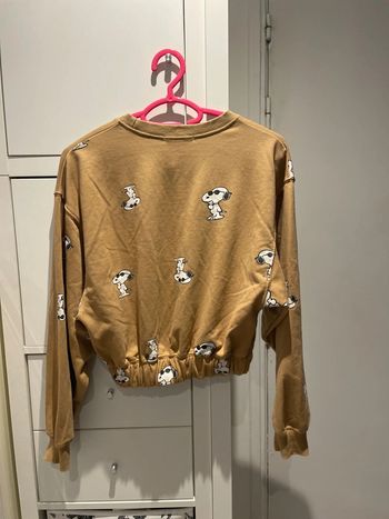 Haut de pyjama moutarde avec motifs