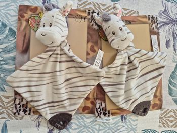 2 Doudou mixte zèbre