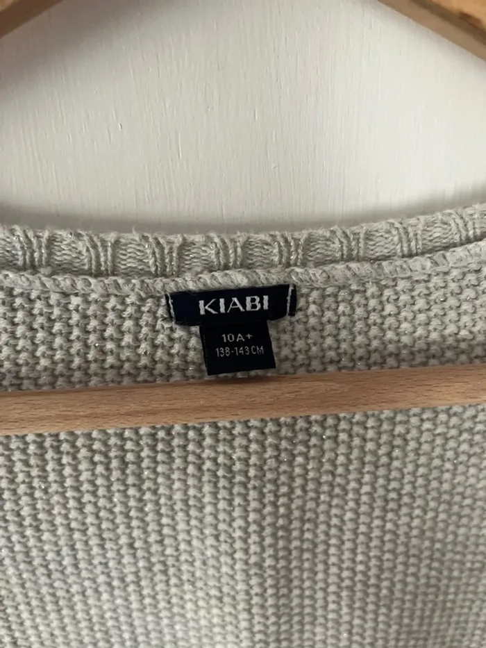 Lot 2 gilets longs fille 10 ans – Kiabi - photo numéro 4
