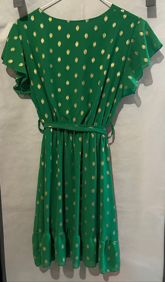 Robe verte et doré - photo numéro 4