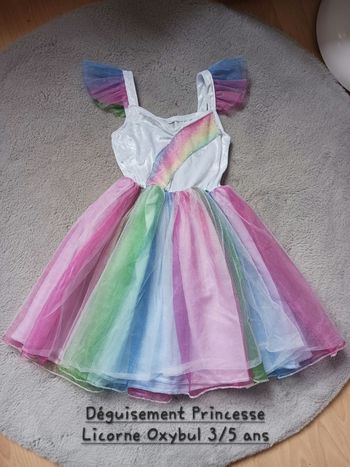 Déguisement Princesse Licorne Oxybul 3/5  ans