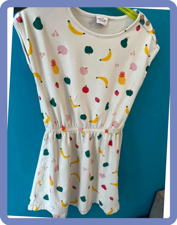 Robe en coton 6 ans tape à l’œil