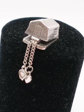 Ciondolo  che si apre collana antico vintage anni '50/'60 argento 10 gr  ciondolo cuore