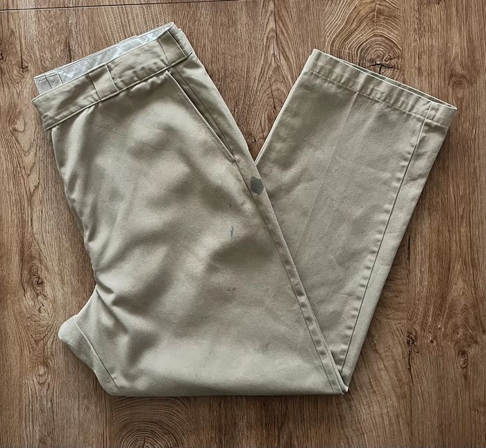 Pantalon large/baggy beige Dickies pour homme, taille W 38 (48 taille française) - photo numéro 5