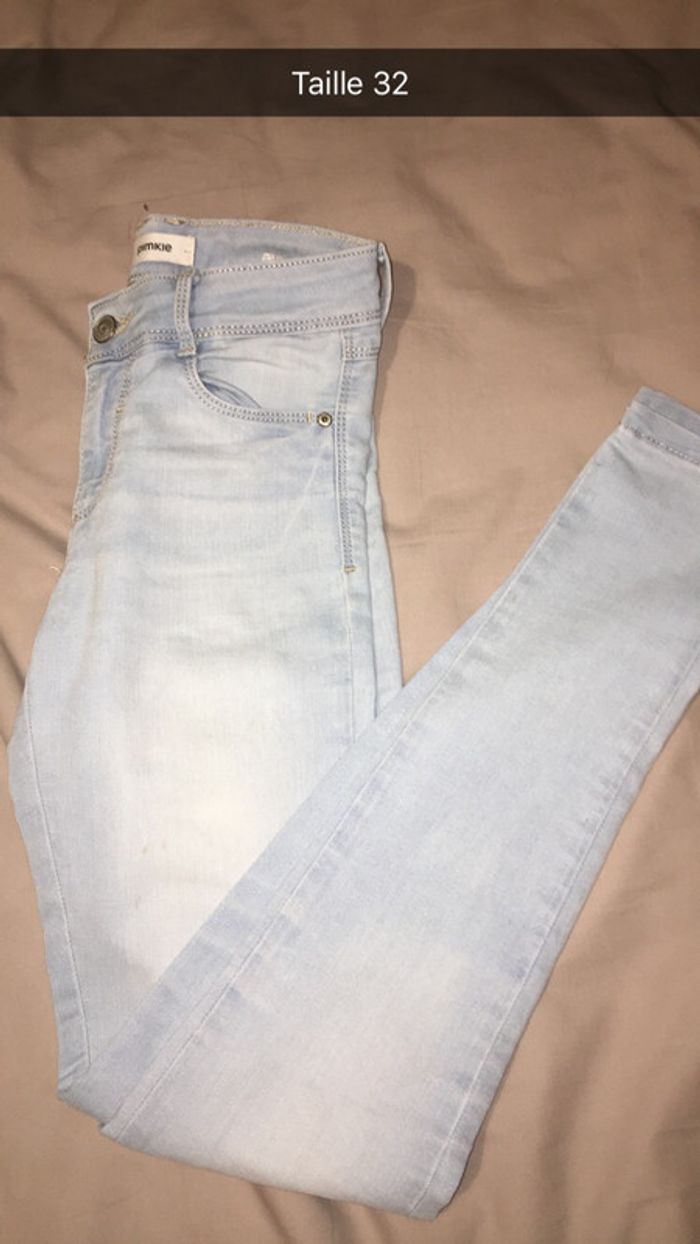 Slim bleu clair