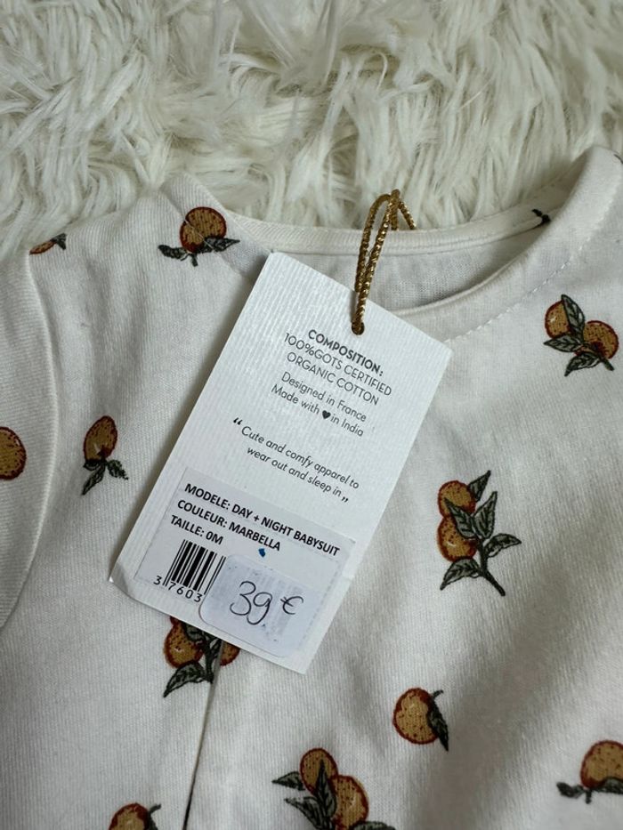 Pyjama léger Bonjour Little taille naissance - photo numéro 4