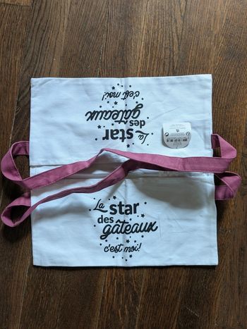 Sac a gâteau en coton