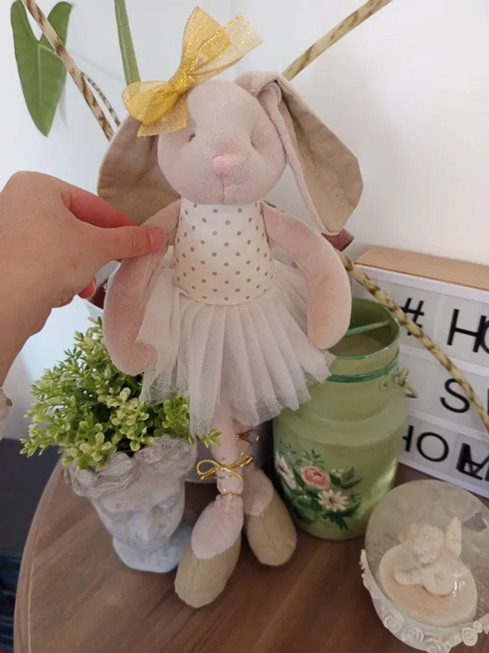 Peluche lapin en tutu Louise Mansen - photo numéro 5