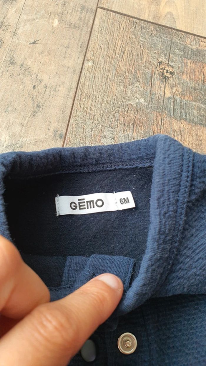 Gilet veste gémo 6 mois 68 cm en très bon état 👌 - photo numéro 3