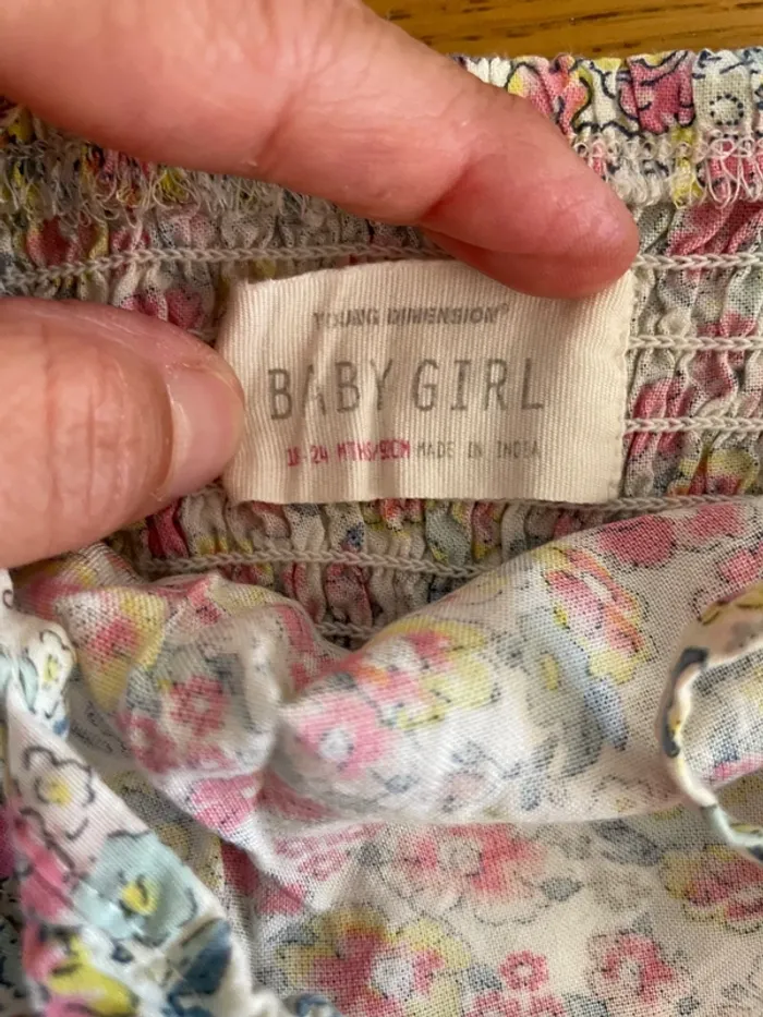 Combinaison short fille 18-24 mois baby girl - photo numéro 3