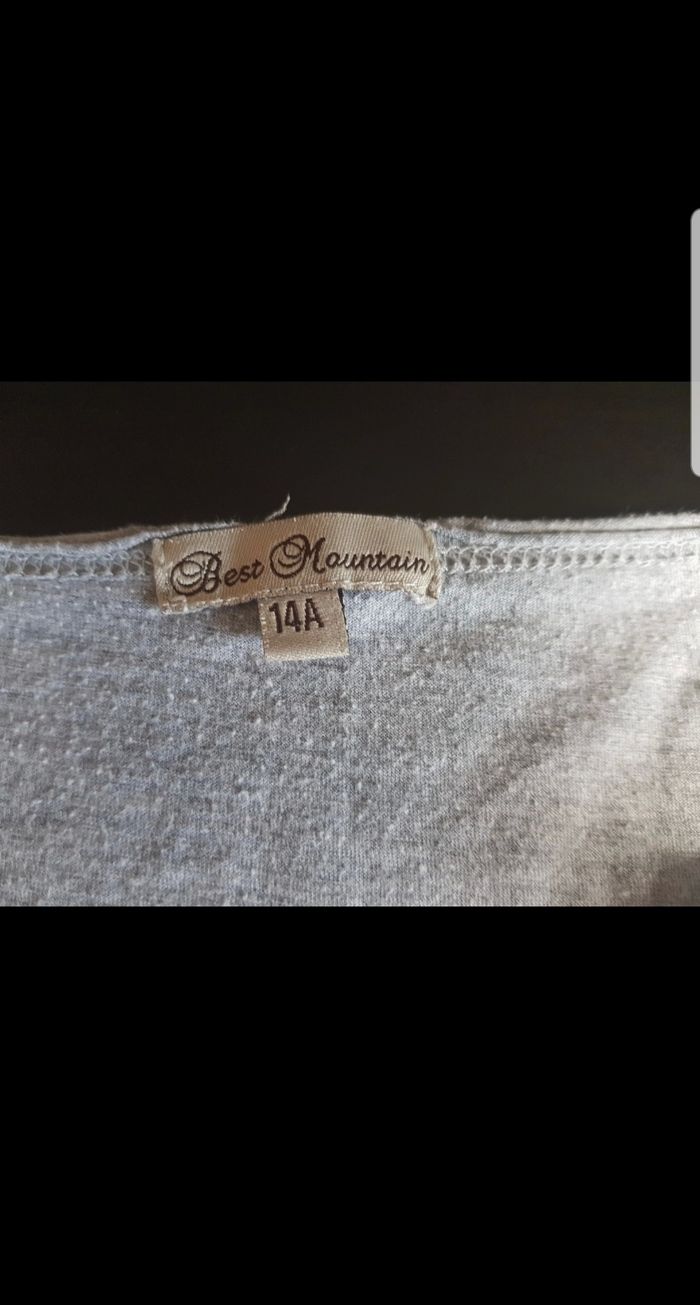 Tee-shirt MC fille 14 ans - photo numéro 4