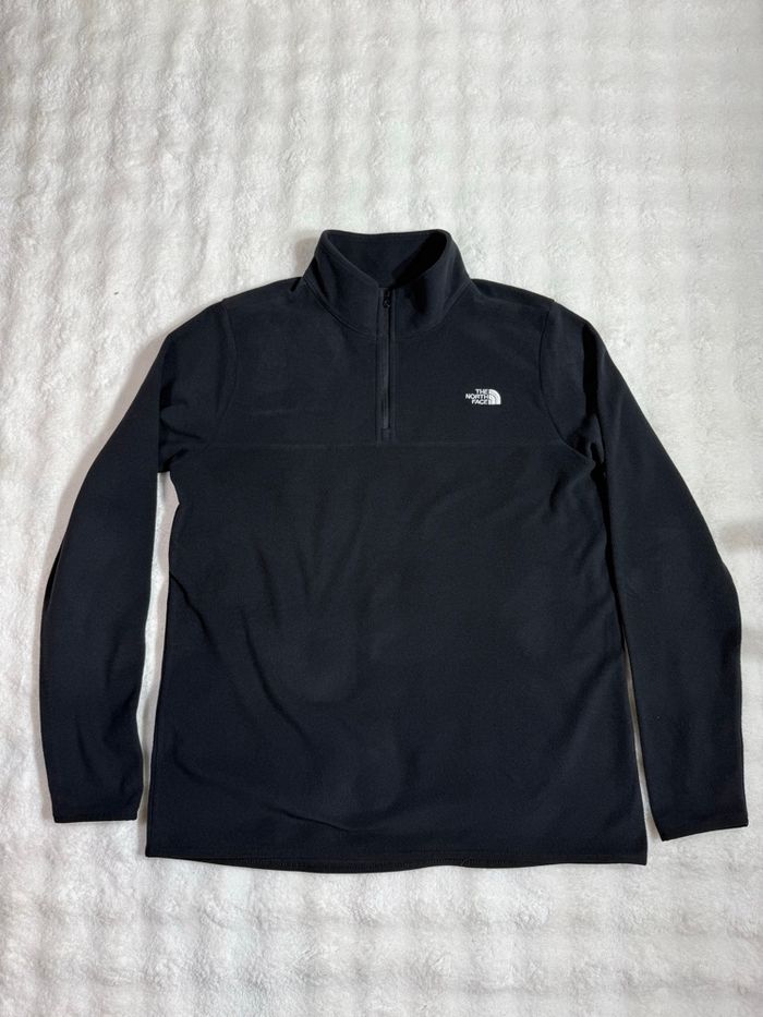 The North Face polaire 1/4 zip noire - photo numéro 2